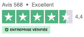 note Trustpilot